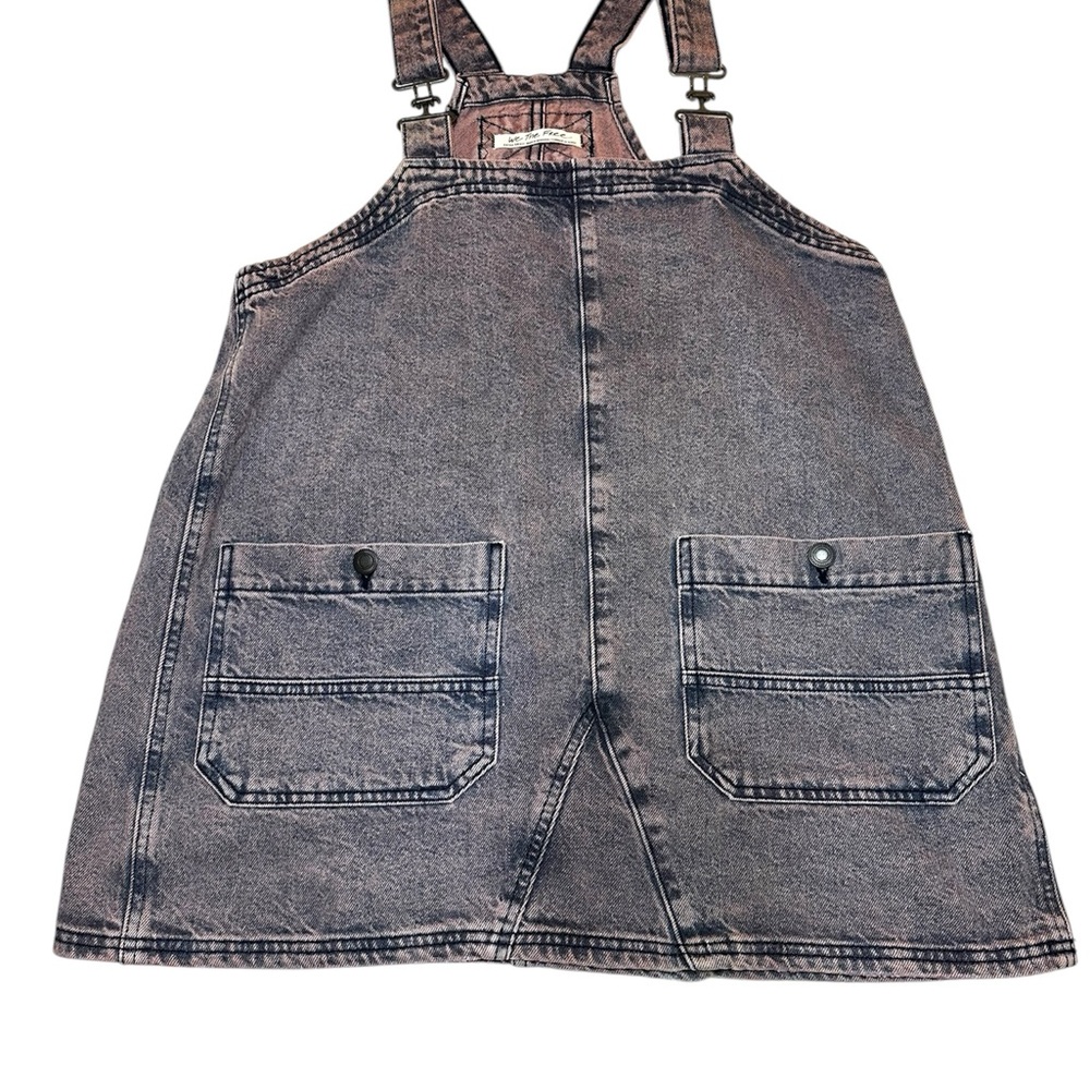 Free People Denim Overall Dress